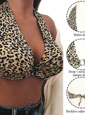 sexy men underwear leopard pattern underpants jockstrap low