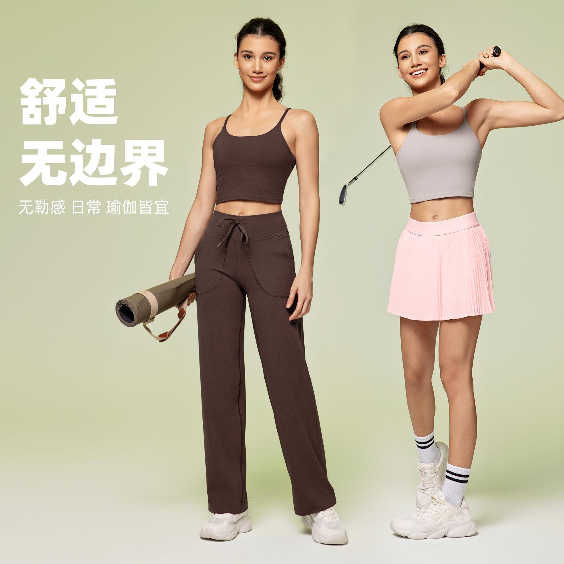 gathered straps chest Yoga gym for beautiful sexy sports