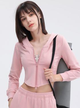 Sports Yoga Womens Clothes Running Jacket Sportswear Wear