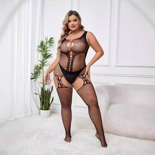 clothes mesh size plus fat womens size plus suit one-piece