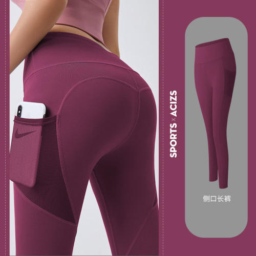 Yoga Pants Women Pocket Plus Size Leggings Sport Girl Gym