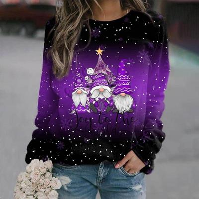 kwaii new lady long tops fashion d women clothing crew neck