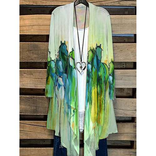 painting horse d digital printing shirt summer comfortable