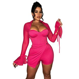 fitness jumpsuits shirt sauna exercise trapping shaper