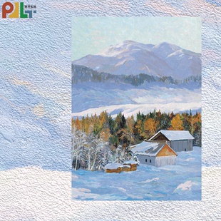 拼界乐图雪山秘境珠光宝盒1000片成人拼图分包高难度风景解压玩具