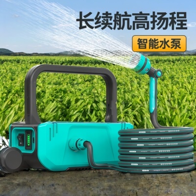 日本进口锂电抽水泵浇菜灌溉
