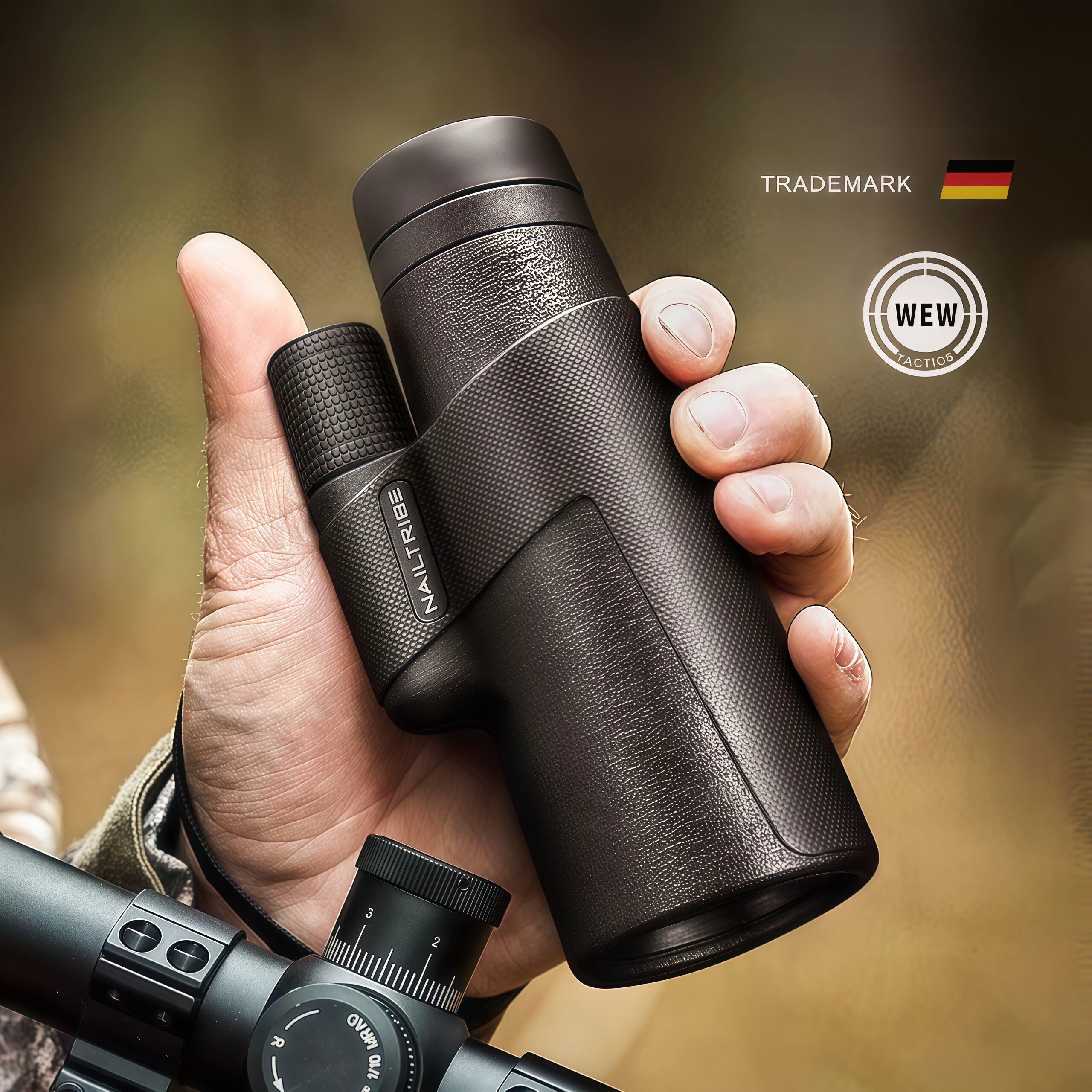 德国进口单筒望远镜高倍高清专业级便携演唱会手机眼非军事用夜视