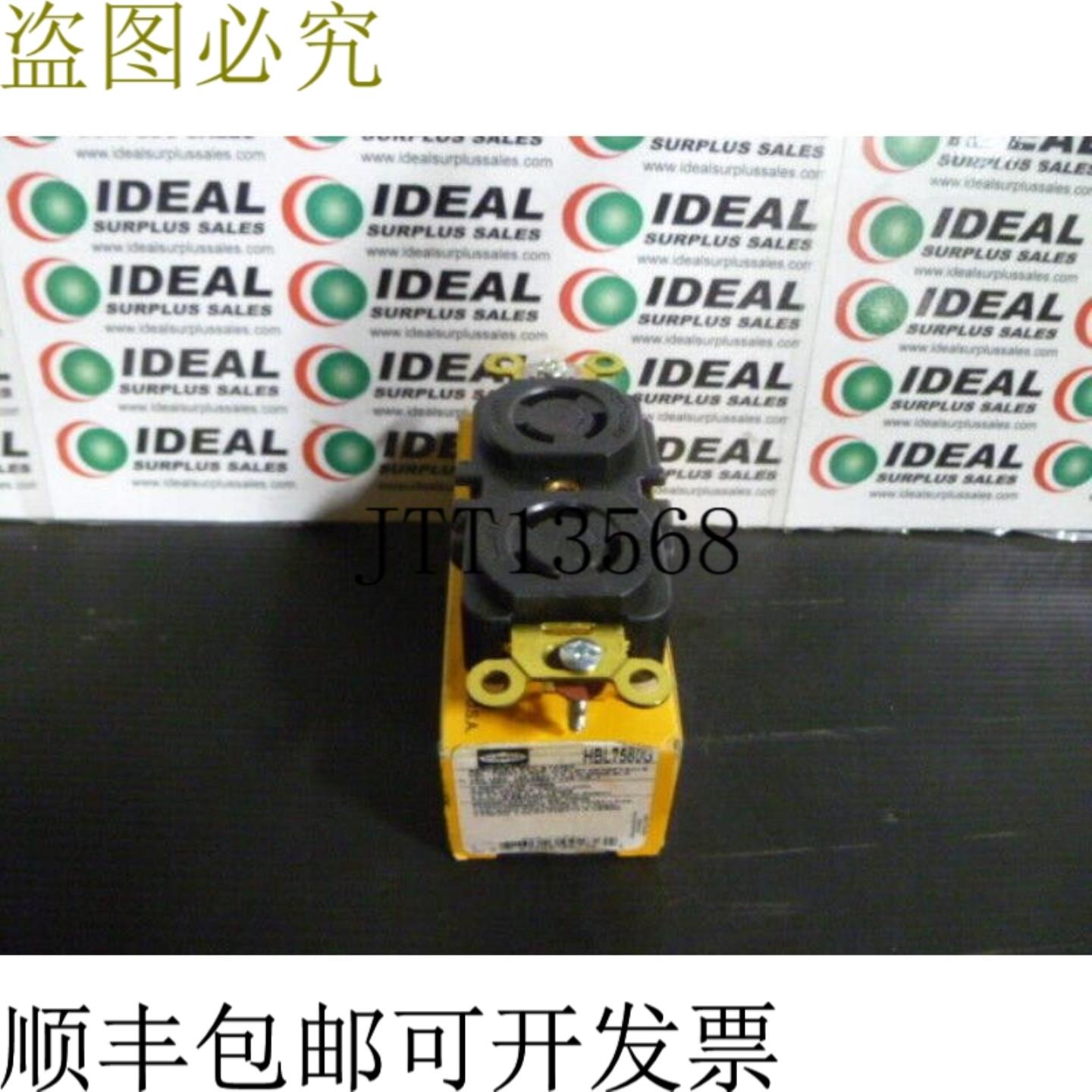 供应Hubbell HBL7580G 双面支架 2P 3W 接地 15A125V 10A25