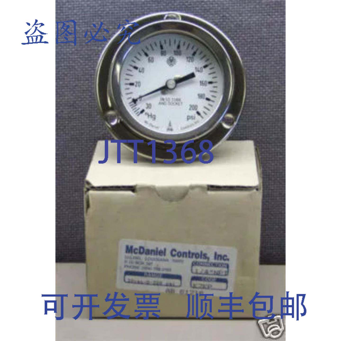 原装供应McDaniel Controls K2KP-GF 2.5英寸甘油填充压力表 -30-