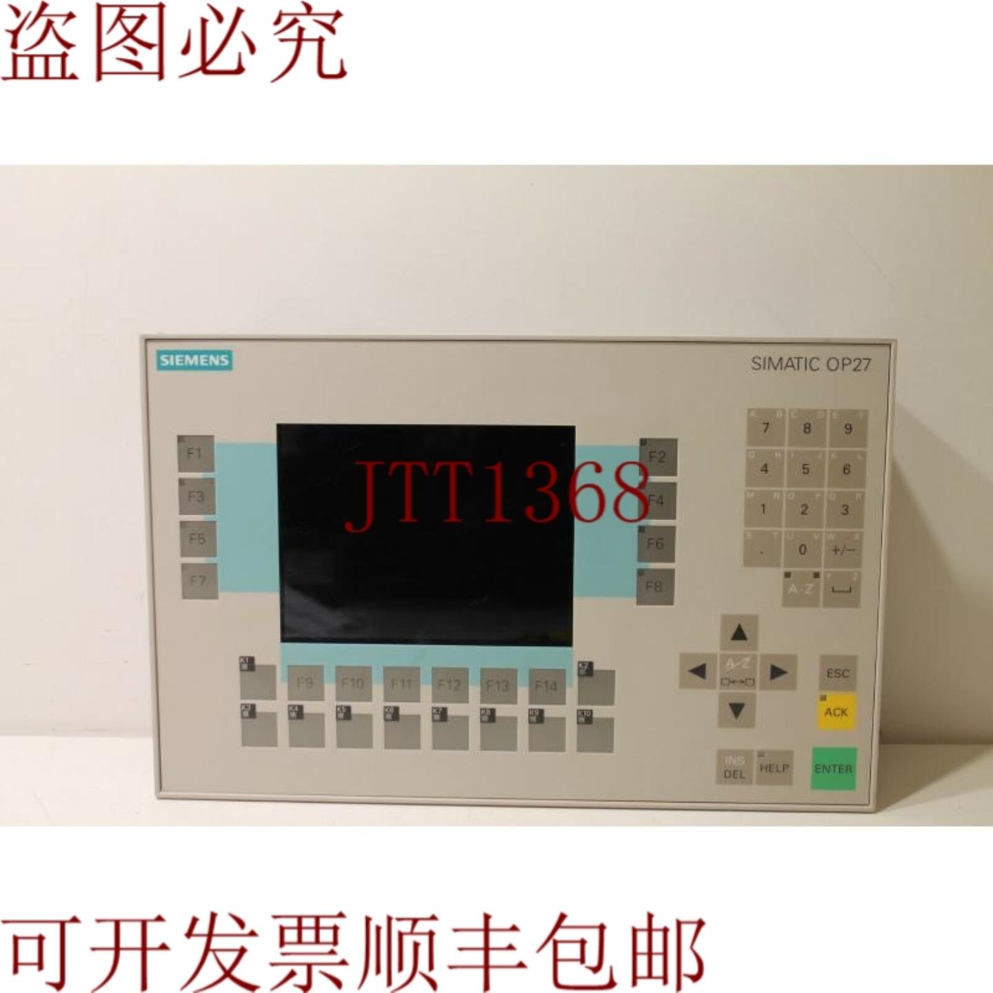 供应6AV3627-1JK00-0AX0 操作面板 OP27