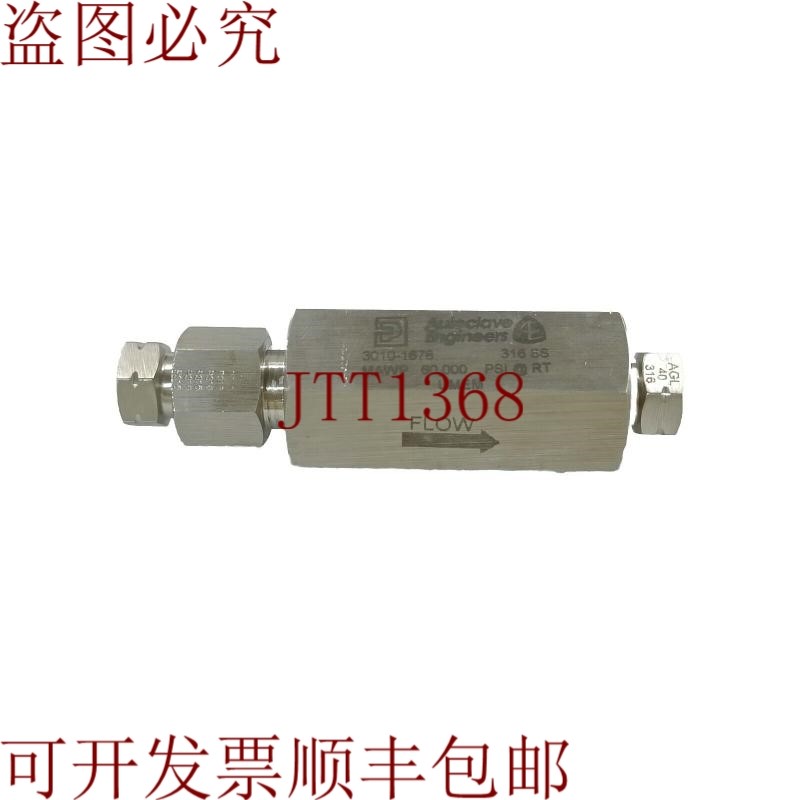 原装供应Autoclave Engineers Tiles 阀门 3010-1678 Mawp 60,000