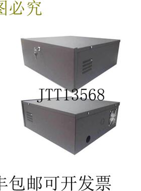 供应ICRealtime DVR 锁盒 LG DVR 锁盒带风扇和钥匙锁 21X24X