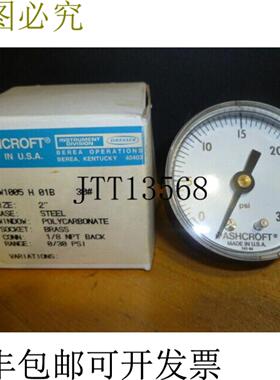 供应ASHCROFT 20W1005H01B 压力表 -