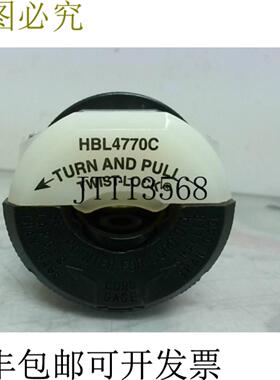 供应HUBBELL HBL4770C Insulgrip扭锁 15A 277VAC 2P 3 电缆