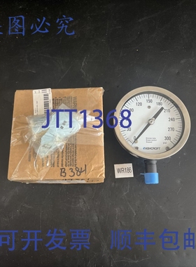 原装供应ASHCROFT 45-1279-AS-04L-300 DURAGAU 0-300 PSI + ！