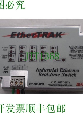原装供应Sixnet 型号:ET-GT-9ES-1 实时工业 EtherTRAK 开关 L-28