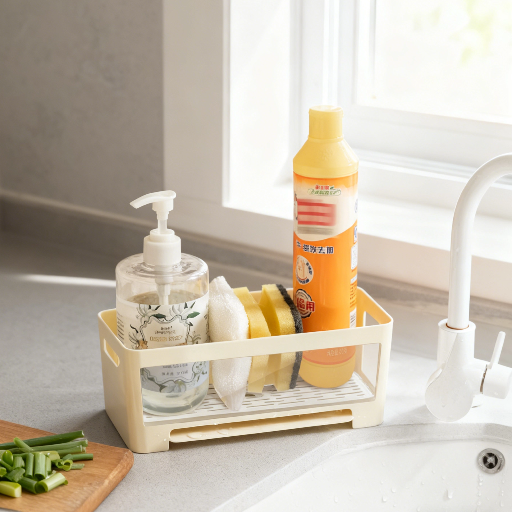 厨房洗碗用品抹布收纳沥水架子