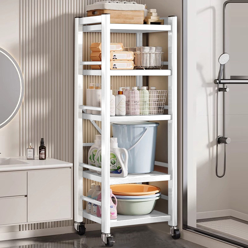 卫生间落地多层加粗可移动收纳架马桶侧边储物架洗手间放盆置物架,家庭/个人清洁工具,浴室角架/置物架,淘宝优惠券,粉丝福利购,淘宝优惠卷