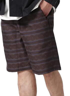 Needles Basketball Short 男士 新款休闲裤条纹篮球运动宽松短裤