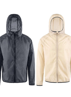 DISTRICT VISION Ultralight DWR 25新款 拉链连帽夹克外套皮肤衣