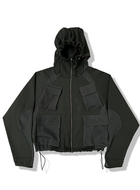 FFFPOSTALSERVICE Aire Mesh 新款 男士机能口袋拉链工装夹克外套