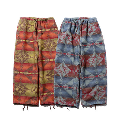 BEAMS PLUS Mil Easy Pants 男士复古民族风休闲可束脚宽松长裤