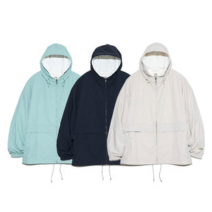 nanamica Reversible Hooded Jacket 25新款男女连帽夹克双面外套