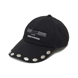 UNDERCOVER Studded Cap 男女同款 六角铆钉图案调节棒球帽