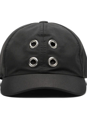 RICK OWENS DRKSHDW Baseball Cap 黑色 新款刺绣鸭舌帽棒球帽