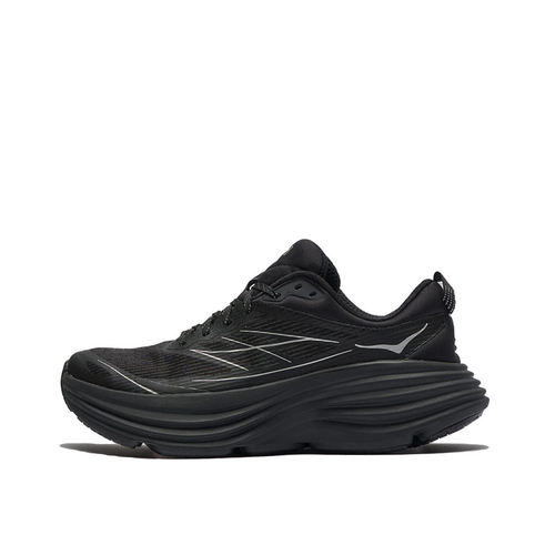 HOKA | U Bondi 8 TS Caged Black / Silver 黑色/银色
