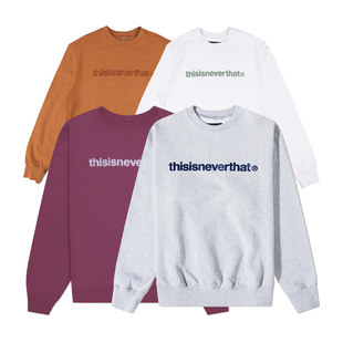 男女款 圆领套头纯色百搭卫衣打底衫 潮牌时尚 THISISNEVERTHAT