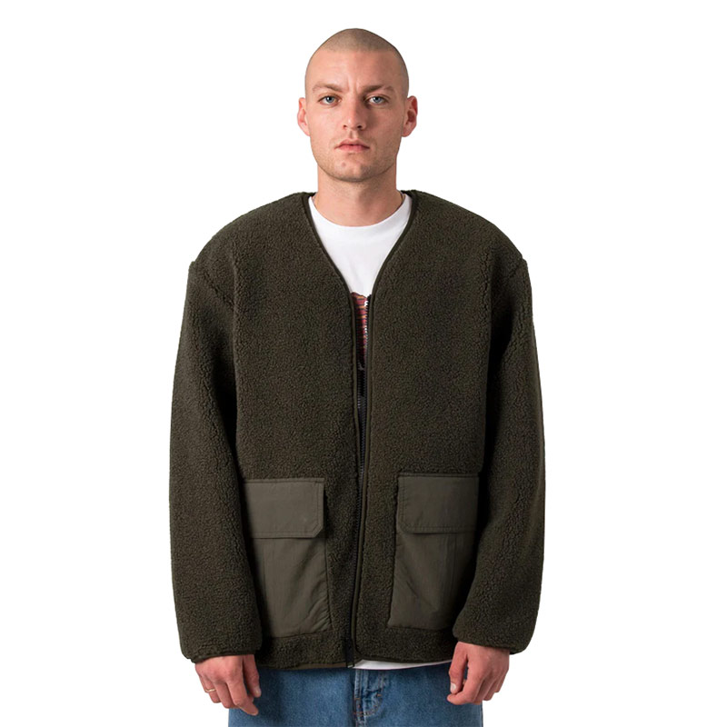 CARHARTTWIP抓绒内搭保暖夹克男