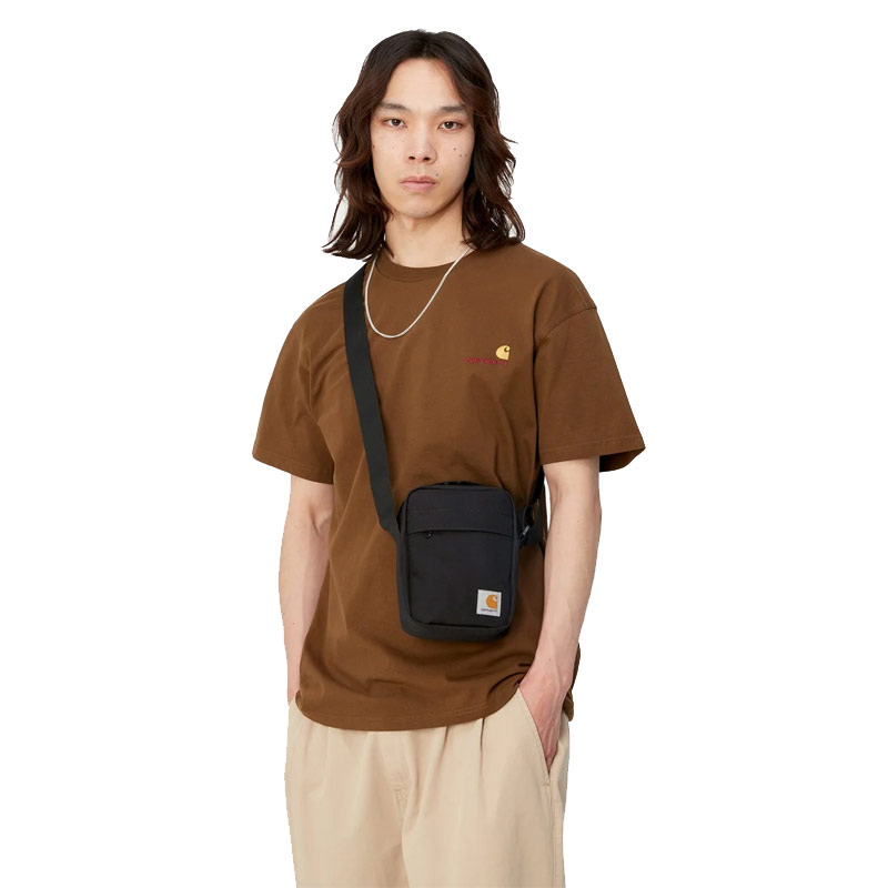 CARHARTT WIP Jake Shoulder Pouch卡哈特潮流帆布单肩包黑色 运动包/户外包/配件 挎包/拎包/休闲包 原图主图