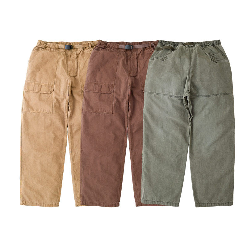 GRAMICCI小野人25秋冬新品帆布多口袋配可调腰带宽松休闲长裤男裤,男装,休闲裤,淘宝优惠券,粉丝福利购,淘宝优惠卷