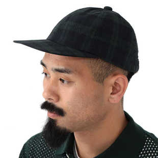 BEAMS PLUS 6 Panel Regimental Strap Sucker 格子复古鸭舌帽
