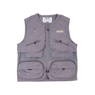 KA_YO | Prototype Utility Vest Volcanic 紫色