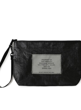 N.HOOLYWOOD Pouch Black出游随身小物品收纳包休闲手提包 黑色