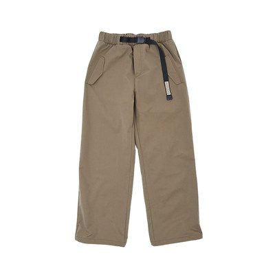 KA_YO Prototype Parachute Pants 男款 黄褐色户外宽松徒步长裤