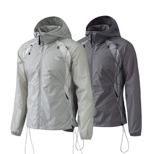 Jacket可变形收纳背包连帽防风夹克浅灰色 Backpack SAN GEAR