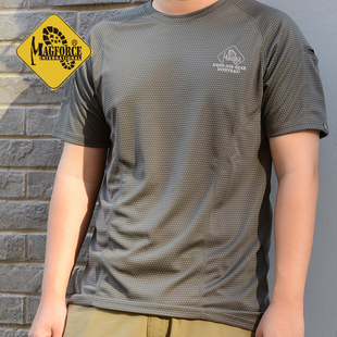 MAGFORCE麦格霍斯台马夏舒适户外圆领c0109透气 男 户外短袖