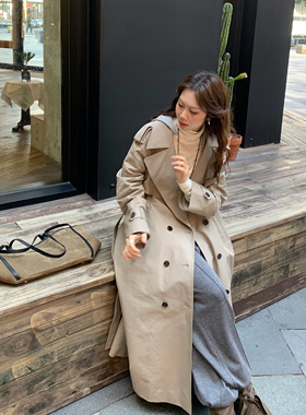 UNCODED 25冬白鹅绒风衣大衣KWWW3W309