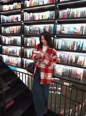 UNCODED 25羊毛羊驼毛外套W137荡领双层上衣294