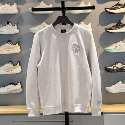 李宁男子圆领套头卫衣