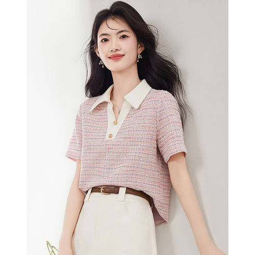 时尚T恤女2026夏新款高级