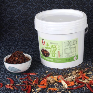 辫子哥土鸭酱5kg钱粮湖湘菜调味品酱料餐饮食材火锅底料夜宵商用