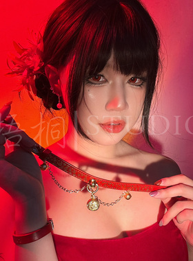 梧桐手作牛皮洛丽塔吉言甜酷项圈