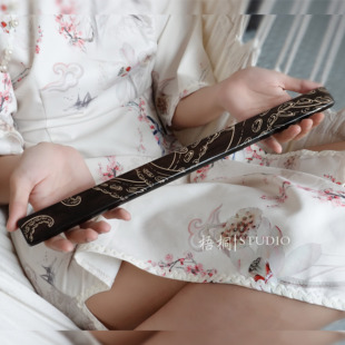 夜光戒尺训诫家用打手打屁屁创意道具实木教具梧桐studio