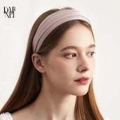 DAINEI岱妮优雅丝缎宽发箍女款 缎面宽边高颅顶头箍宽边时尚 发饰