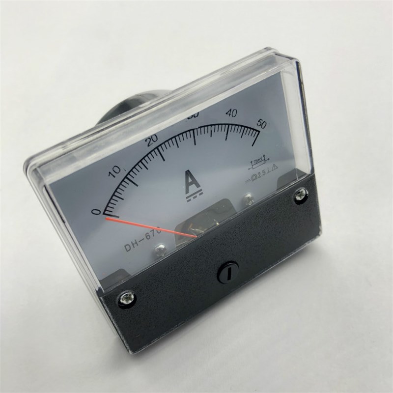 DH-670直流电流表外配分流器DC50A AMP meter with 50A 75mvshunt