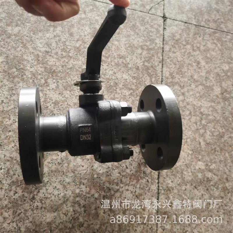 高压碳钢法兰全通径球阀,不锈钢高压球阀,二片式浮动法兰阀门